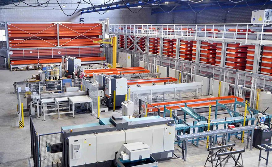 Compact storage and sawing from a single source