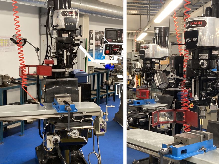 MK College invests in four MACH manual turret mills