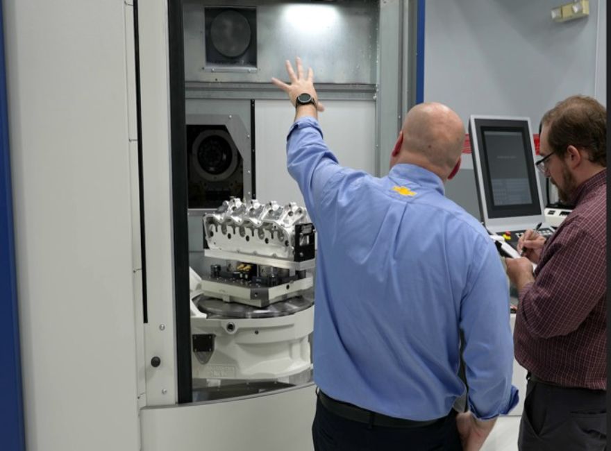 Grob machines revolutionise cylinder block machining