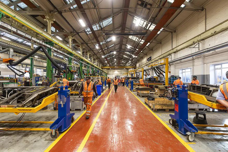 Alstom invests in advanced train repair facility at Crewe Works