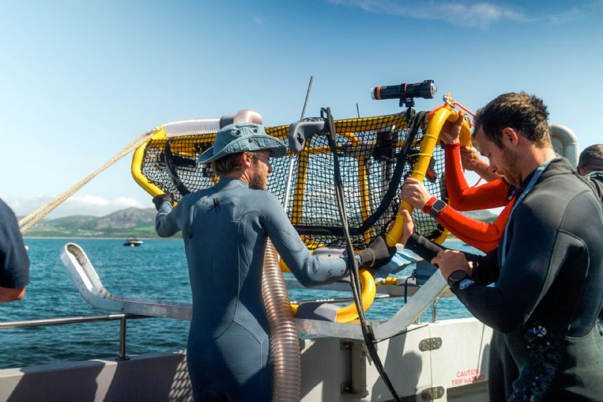 Accu part of world first marine seagrass harvester