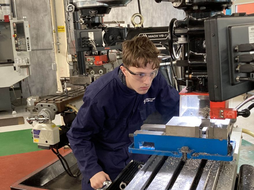 Shrewsbury College ‘drills down’ with MACH machines