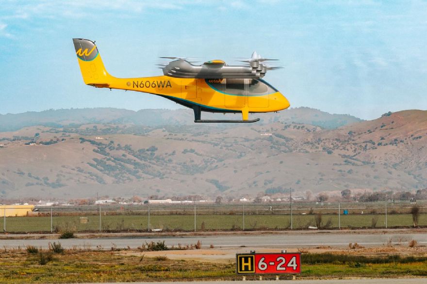 Wisk completes first flight of Generation 6 eVTOL
