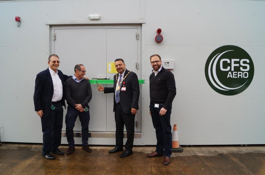 CFS Aero opens ‘state of the art’ APU test cell in Warwick