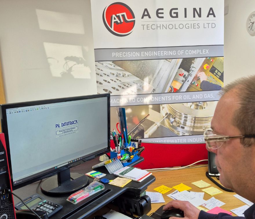 Aegina Technologies boosts turnover fourfold with PSL Datatrack