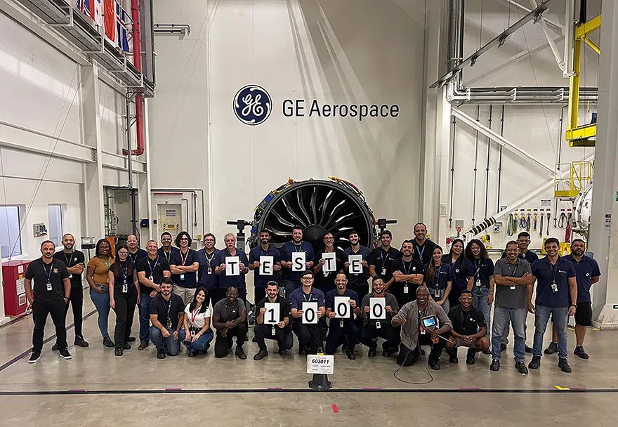 GE Aerospace marks 1,000 engines tested at Três Rios