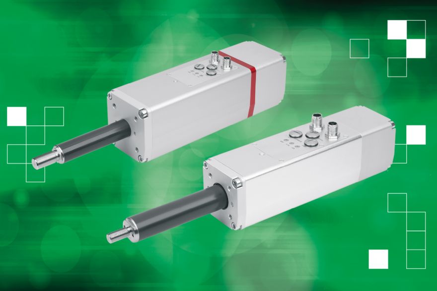 norelem launch new electric cylinders with IO-Link servo technology