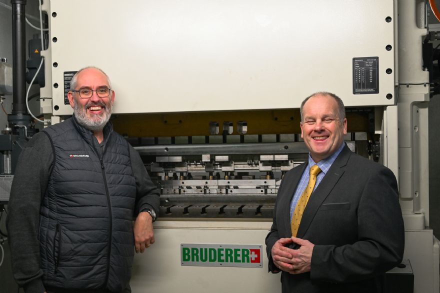 Brandauer and Bruderer mark 60 years with £700,000 investment