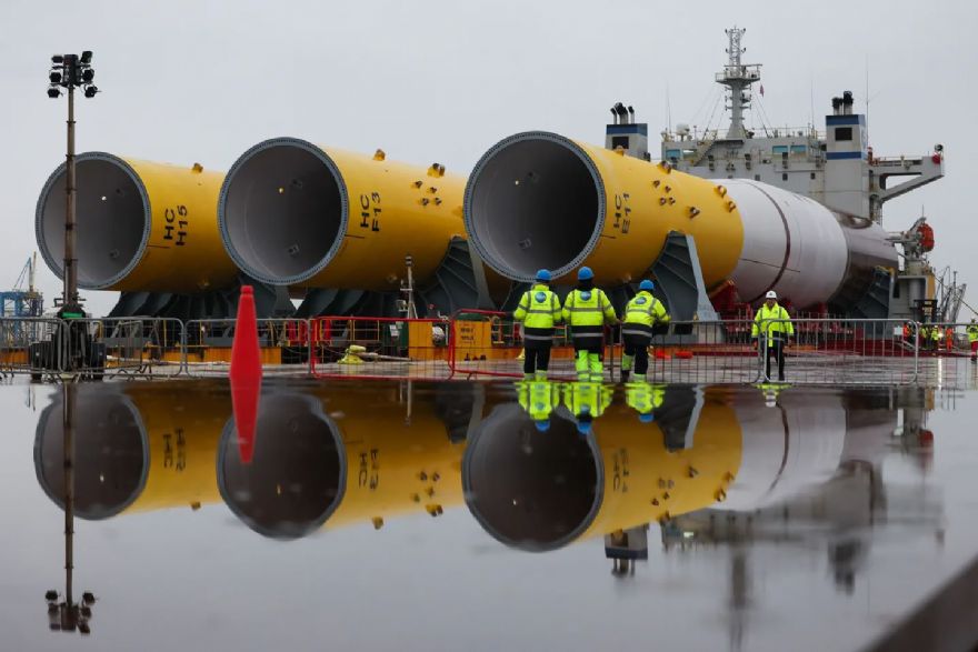 First monopiles for Hornsea 3 arrive in the UK
