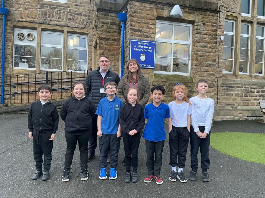 Sheffield Forgemasters teams up with local primary school