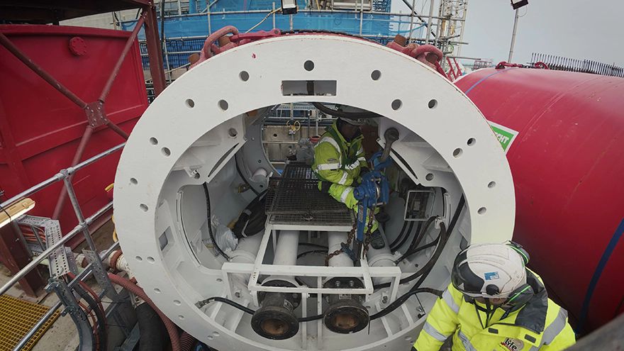 Work starts at Hinkley Point C on fish protection system