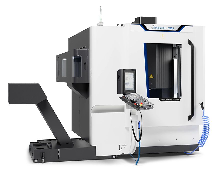 Mikron Mill Es make light work of tough, heavy jobs