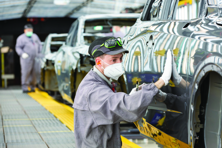 UK vehicle production dips again as global demand weakens