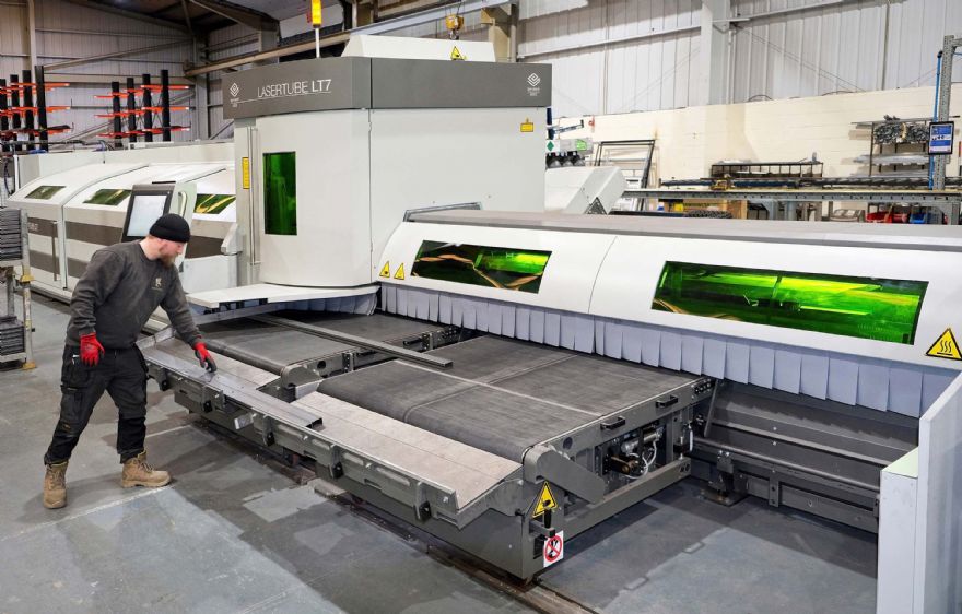 Manufacture of tube and sheet metal parts brought in-house