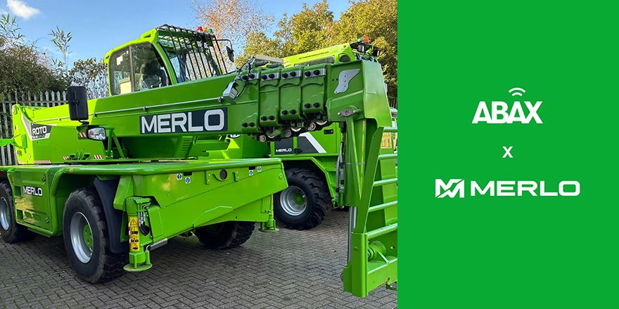 Merlo UK gains full attachment visibility with ABAX Worksite