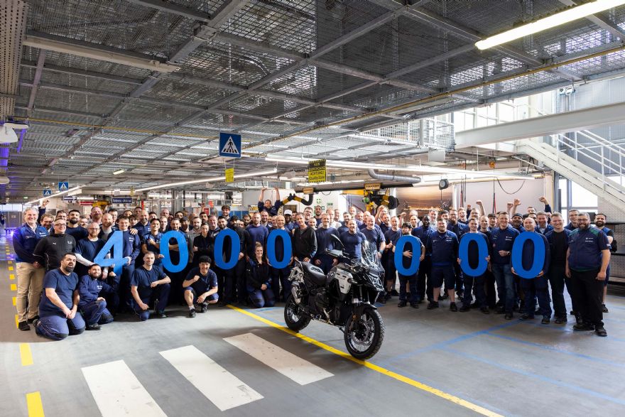 BMW Motorrad motorcycles tops 4 million mark