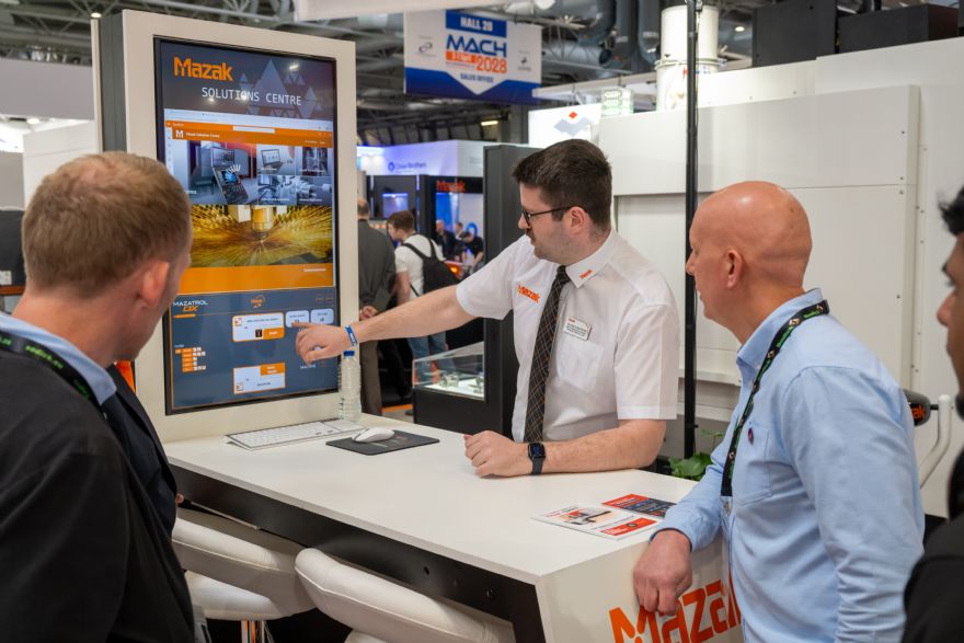 UK-built machines drive strong MACH enquiries for Mazak