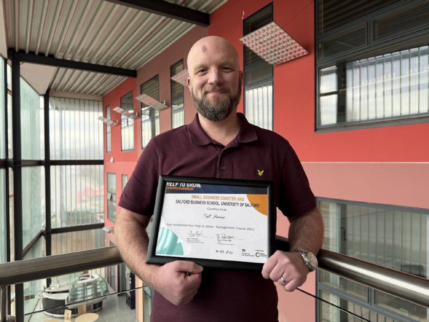 Equipment manufacturer hails impact of business growth programme