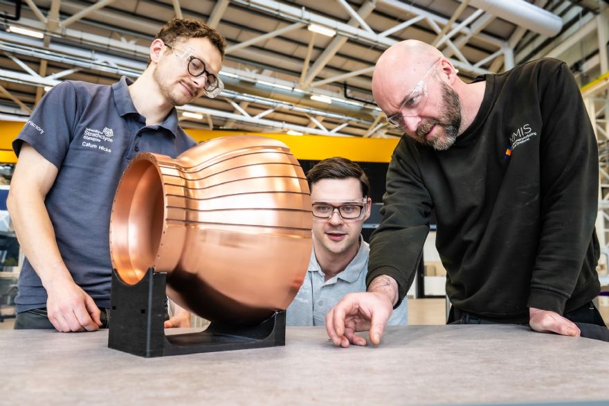 New high-pressure cold spray process transforms AM rocket nozzle production  