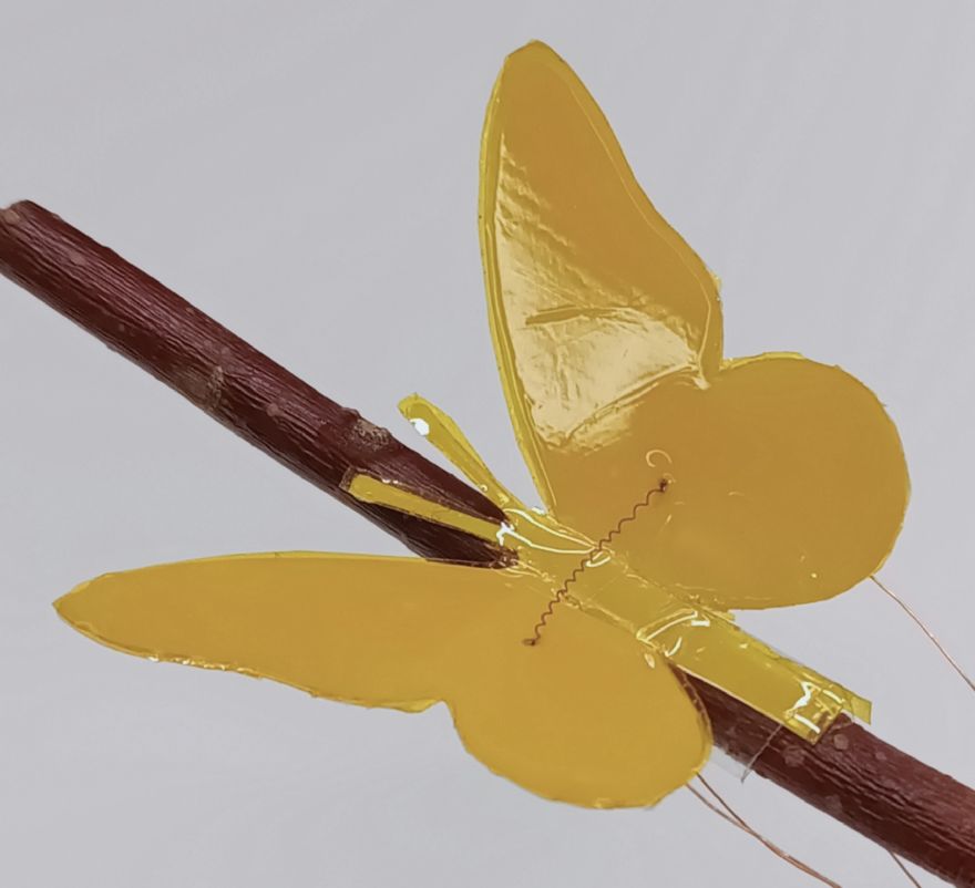 Researchers pioneer miniature pump for robotic butterfly