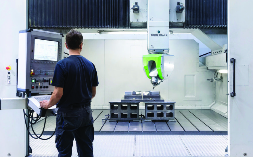 Zimmermann supplies gantry milling machine for aerospace 