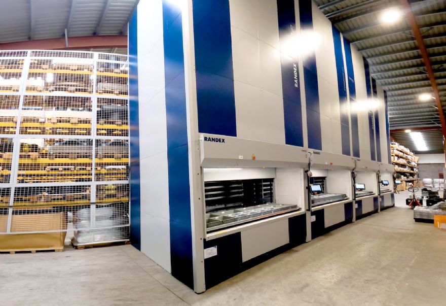 Compact lift system transforms storage at DK Jones