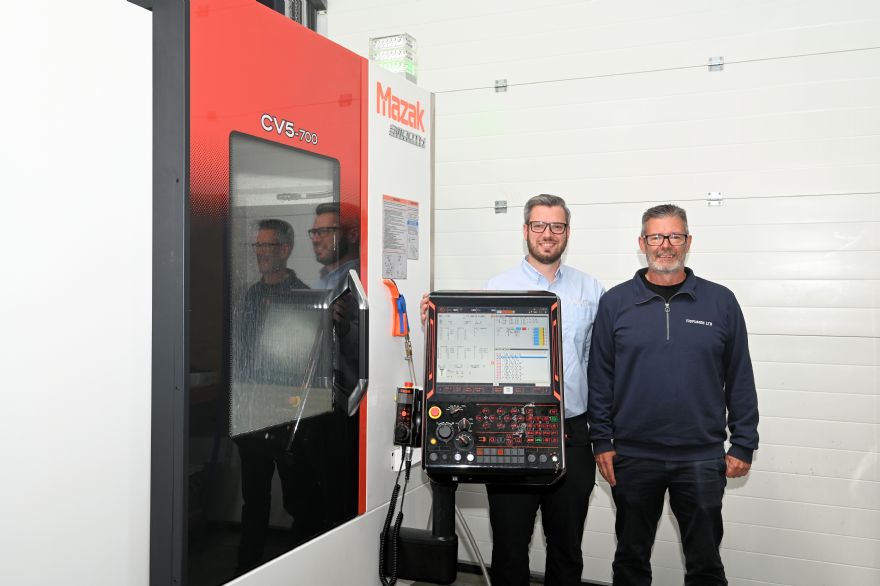 Tigfusion first UK company to invest in Mazak CV5-700