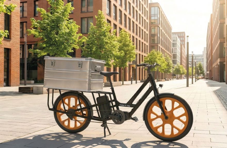 Rotomoulded wheels enhance bike durability