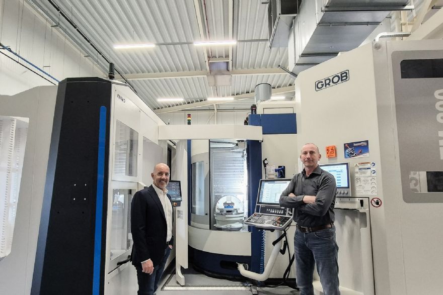 Achieving unmanned high-mix, low-volume production with Grob