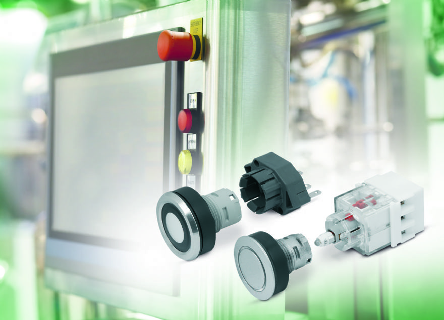 New control and monitoring devices from norelem with external contact blocks
