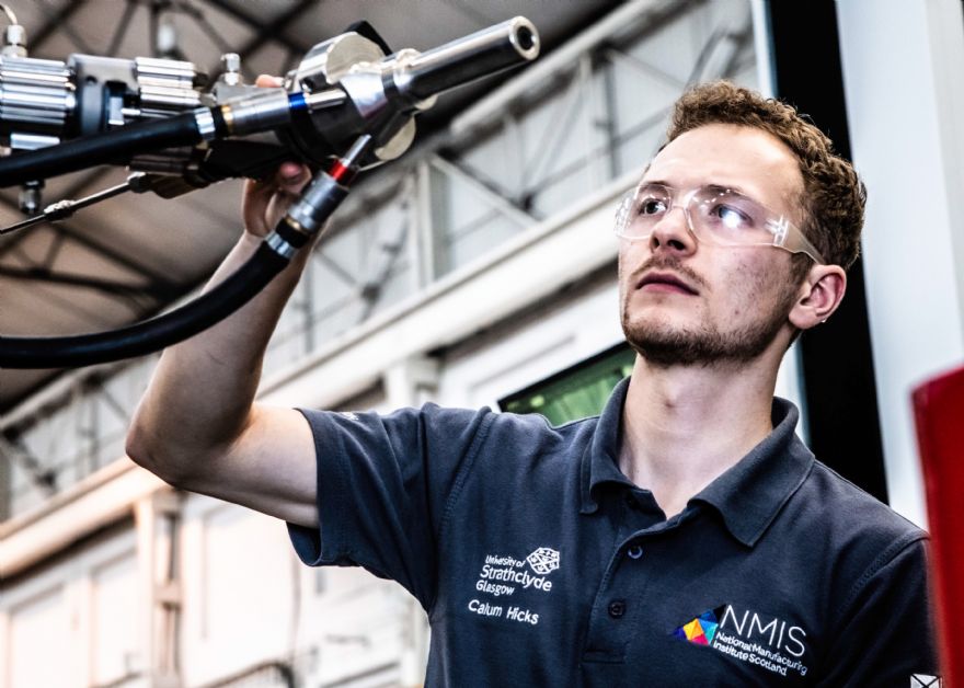 Counting on cold spray for aircraft wing skin repair