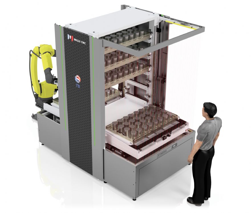 Mills saves time with high-mix automation