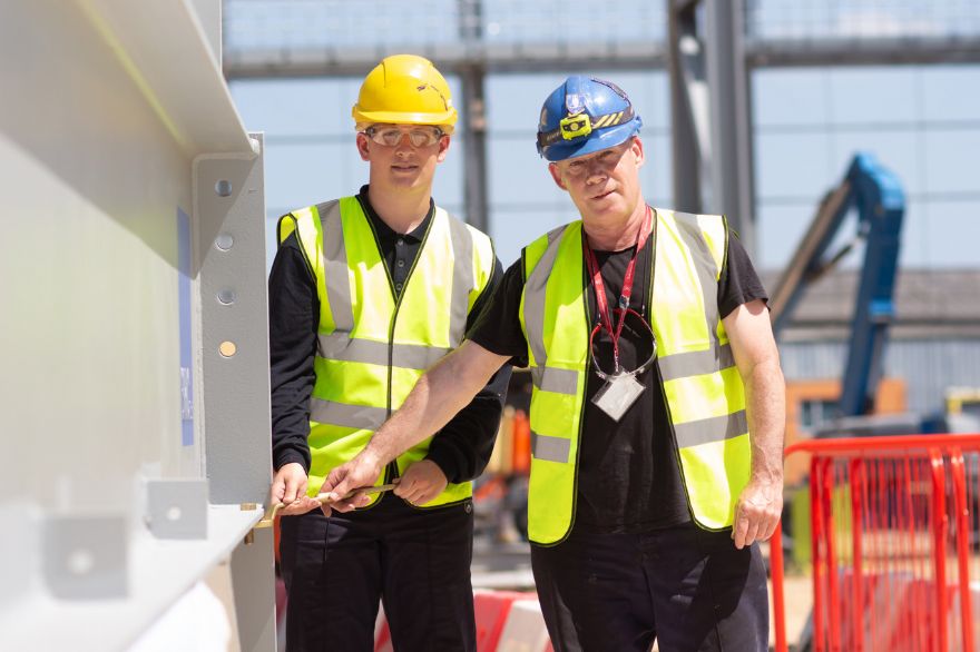 Sheffield Forgemasters tops out new machine shop