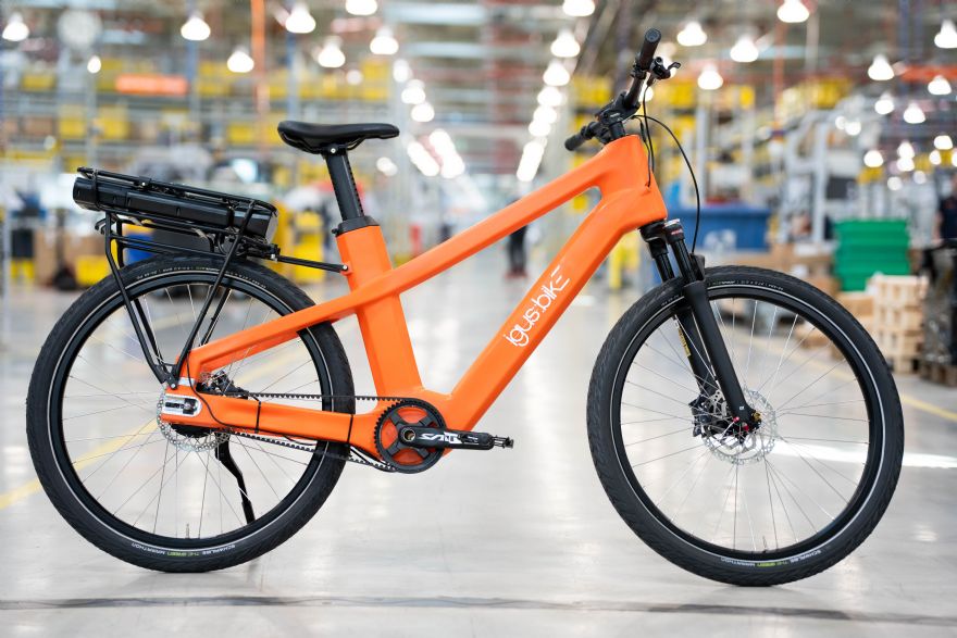 igus presents recycled plastic e-bike