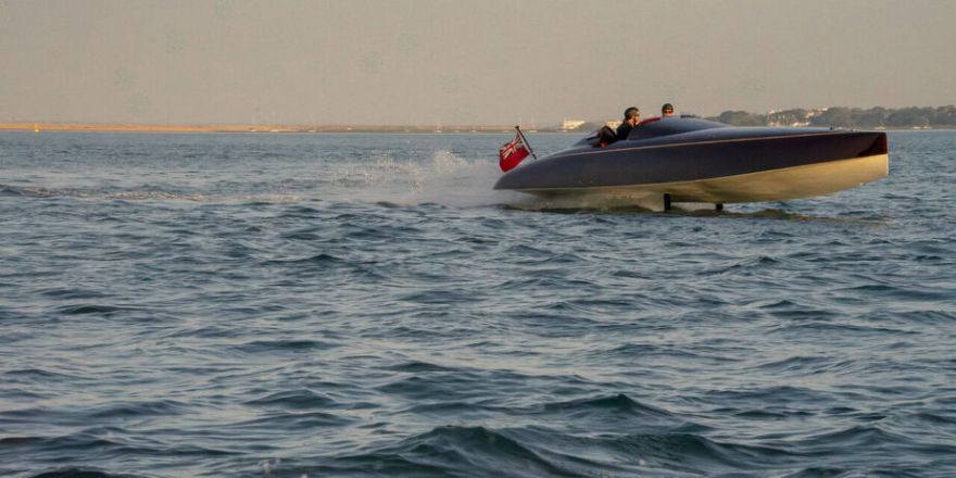 Electric F35 powerboat targets historic trophy