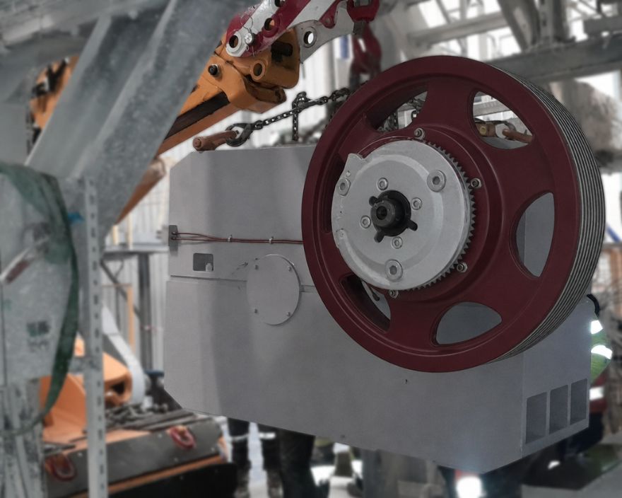 Craven Fawcett installs upgraded gearbox at global mineral processor