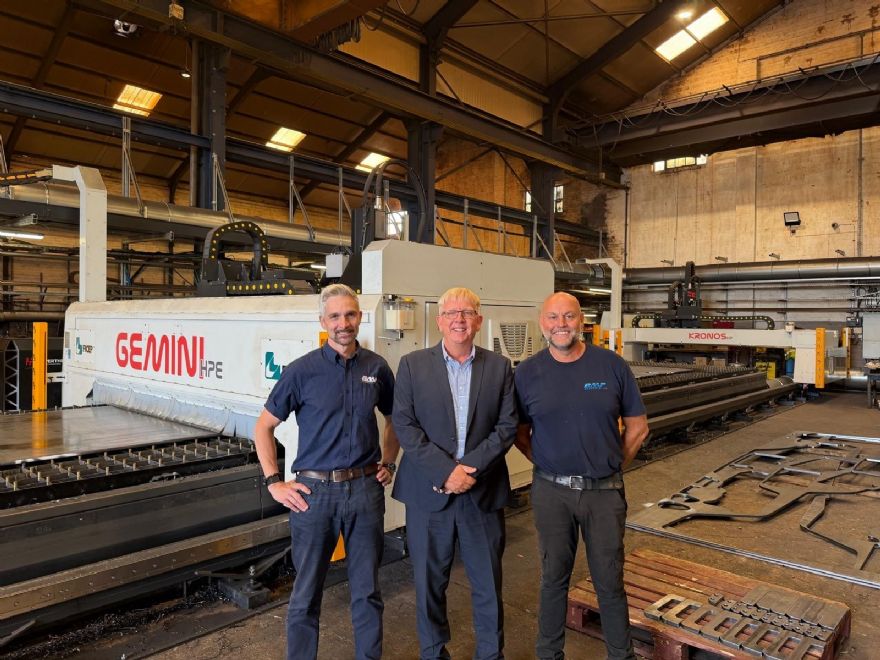 Steel processor doubles plate capacity with Ficep Gemini and Kronos systems