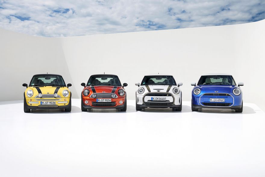 BMW marks 25 years of modern Mini design