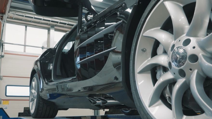 Wire-LMD transforms SLR McLaren exhaust project