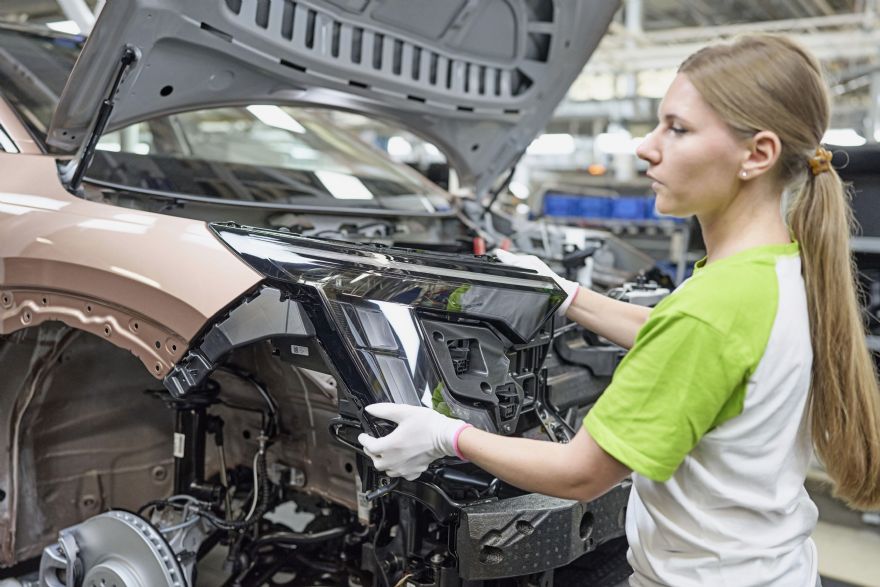 Škoda Auto begins production of flagship electric SUV