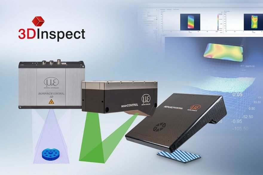 Micro-Epsilon releases new version of software tool 3DInspect