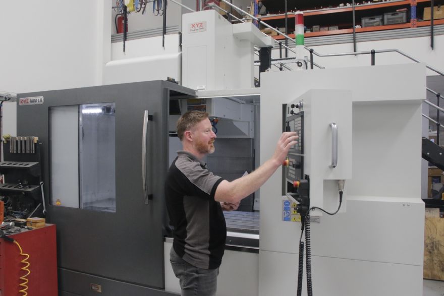 Latest XYZ machining centre helps to reduce set-up times for Derby subcontractor