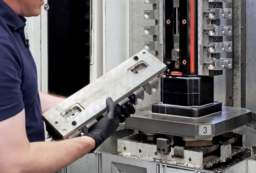 High density fixturing maximises output for hydraulics specialist