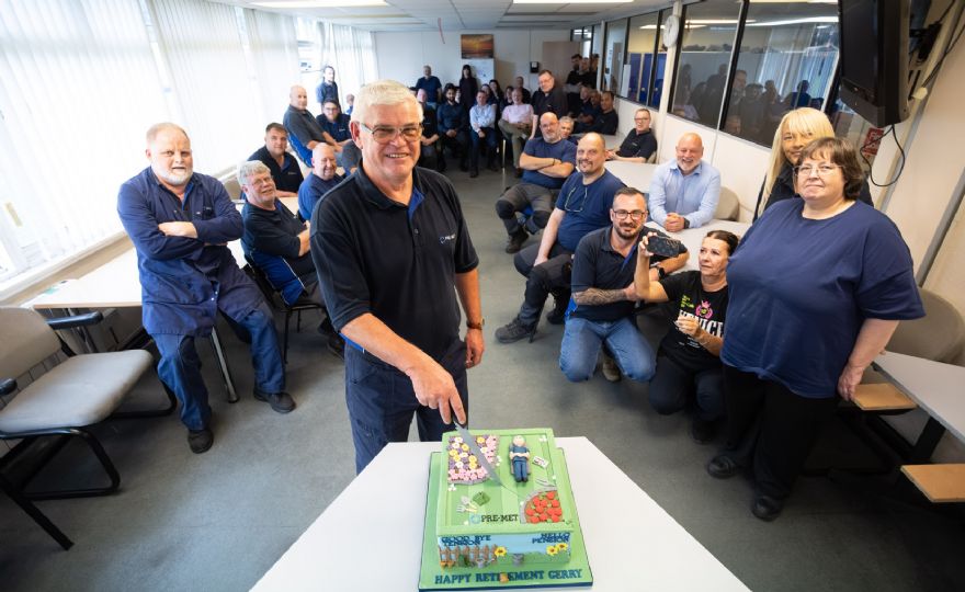 Redditch engineer retires after 50 years on the shopfloor