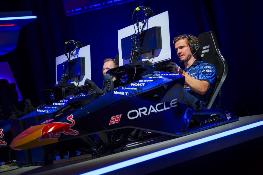 Hexagon and Oracle Red Bull launch Sim Racing challenge to find hidden talent