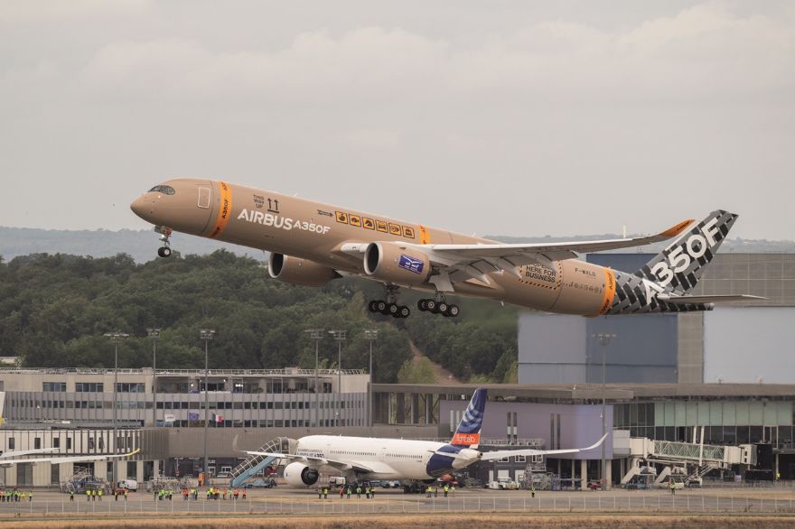 First flight demonstrates proven power for Airbus freighter