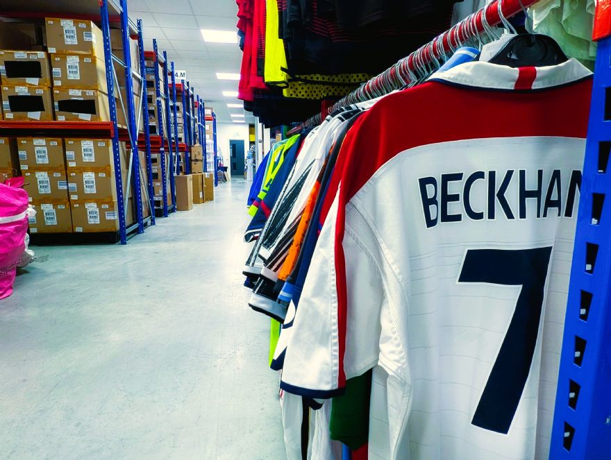 Automation cuts packing times for football shirt supplier