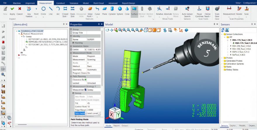 LK Metrology integrates Revo 5-axis probe with latest software