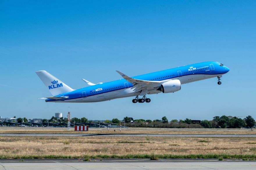 KLM Airlines takes delivery of its first Airbus A350-900