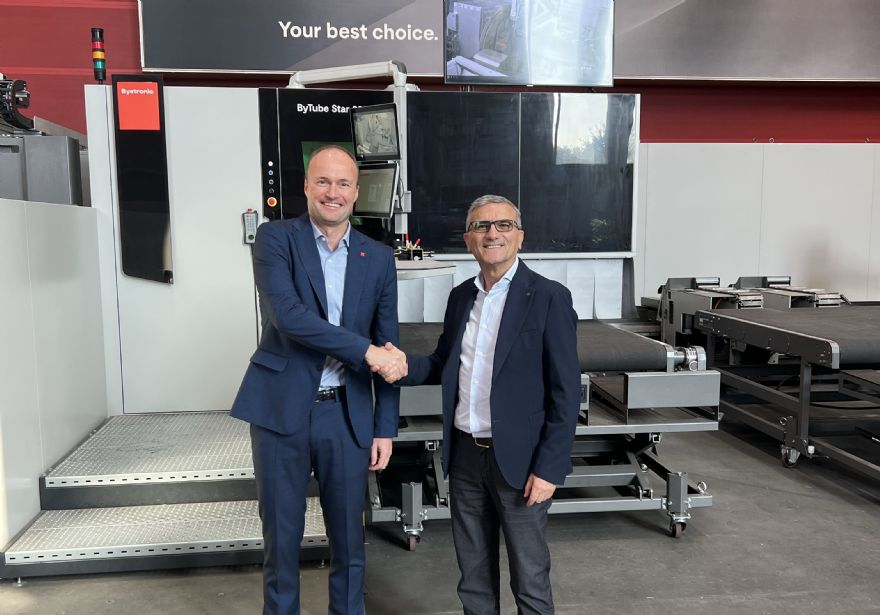 Bystronic expands sales network for tube lasers in France and the UK